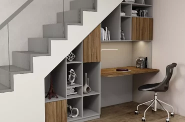 comment amenager un petit espace sous escalier