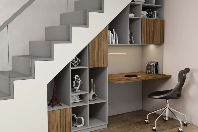 comment amenager un petit espace sous escalier