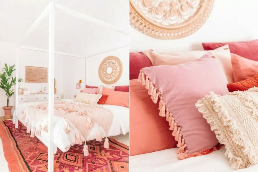 Tendances des chambres à coucher pour 2023: 16 idées déco inspirantes 19 Terracotta chaleureux