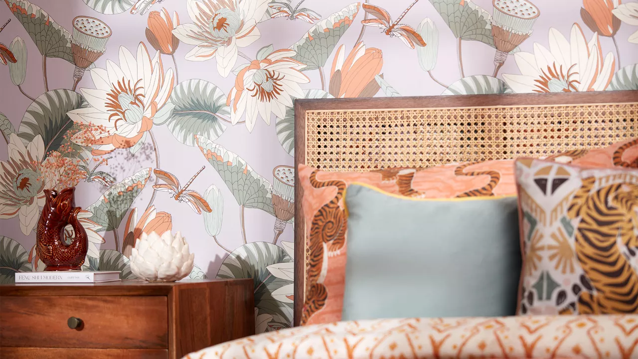 30 idées de papier peint de chambre à coucher